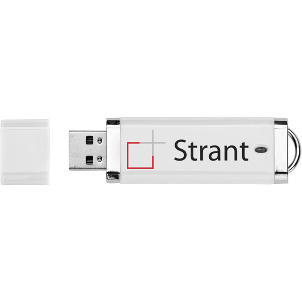 USB Flat - White / 1GB