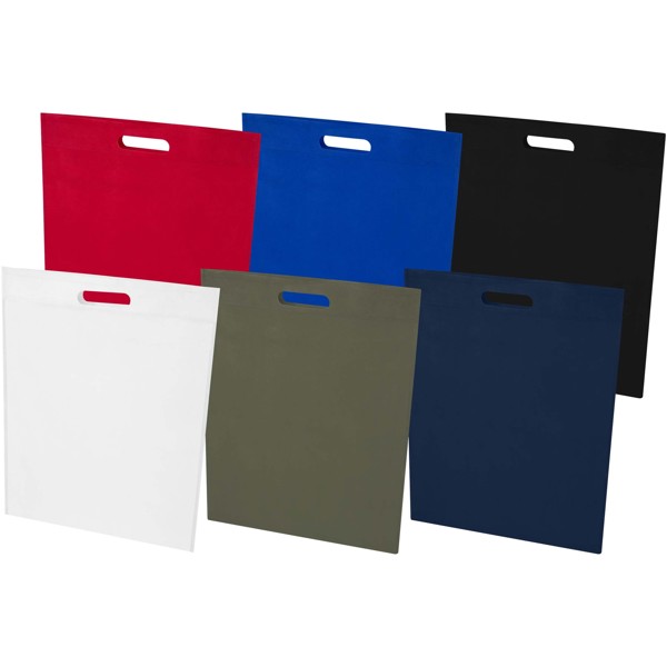 EcoSeal GRS recycled nonwoven tote bag 5L - Red