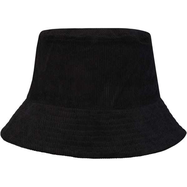 Howson recycled corduroy sun hat - Black