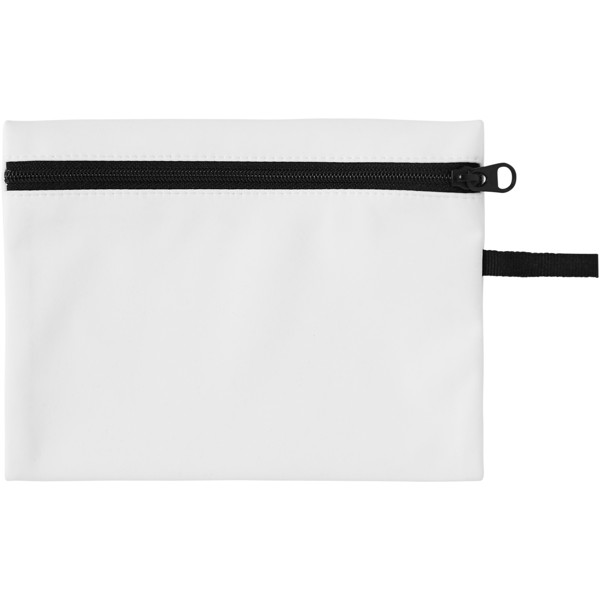 Bay face mask pouch - White