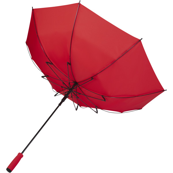 Niel 23\" auto open recycled PET umbrella - Red