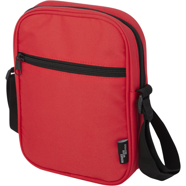Byron GRS recycled crossbody bag 2L - Red
