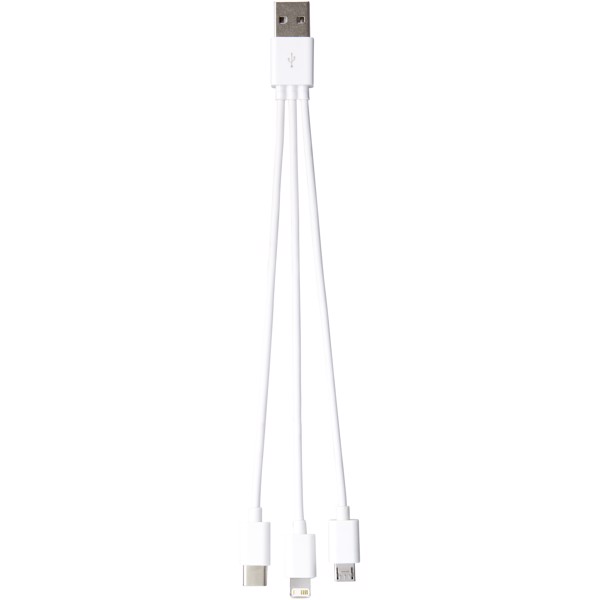 Tril 3-in-1 charging cable - Red