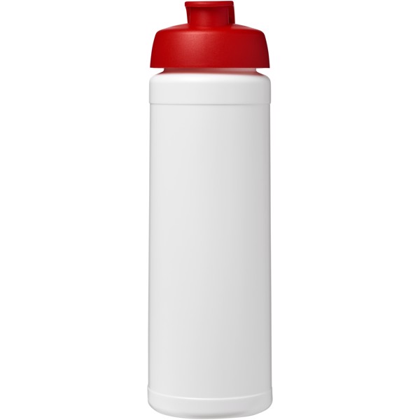Láhev s vyklápěcím víčkem Baseline® Plus 750 ml - Bílá / Červená s efektem námrazy