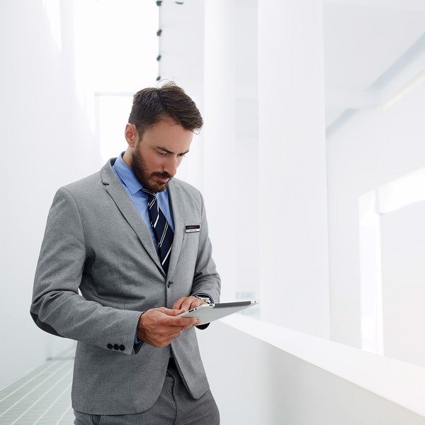 Id Badge Bindel - White