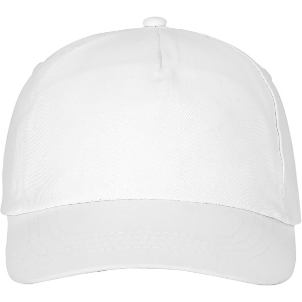 Feniks 5 panel cap - White