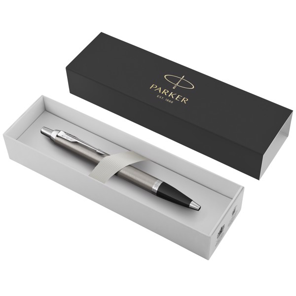 Parker IM ballpoint pen (blue ink) - Silver