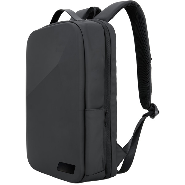 SCX.design L12 shield backpack with built-in 10.000 mAh power bank and 3-in-1 charging cable