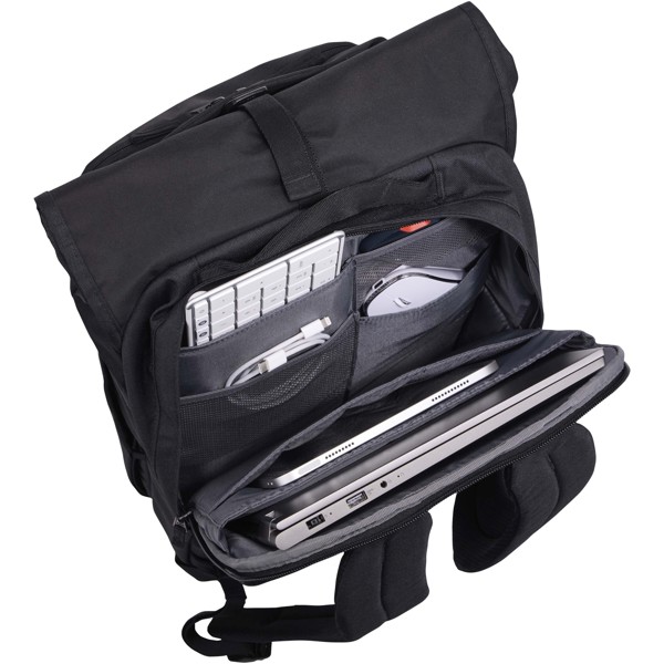 Case Logic Variate 17\" recycled expandable roll-top laptop backpack