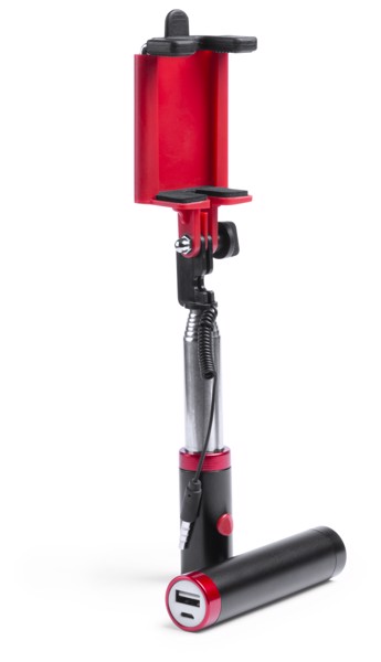 Power Bank Selfie Stick Slatham - Black