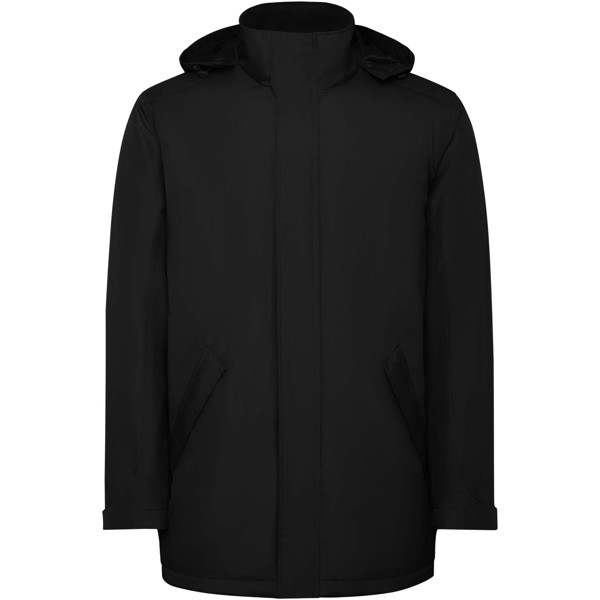 America men's padded parka jacket - Black / roly-3XL