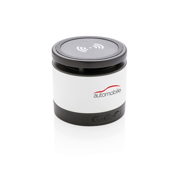 Wireless charger speaker