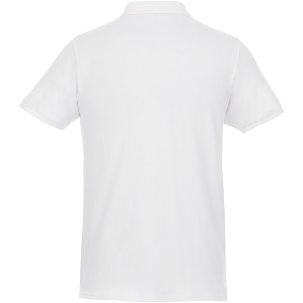 Beryl short sleeve men's organic recycled polo - White / XS