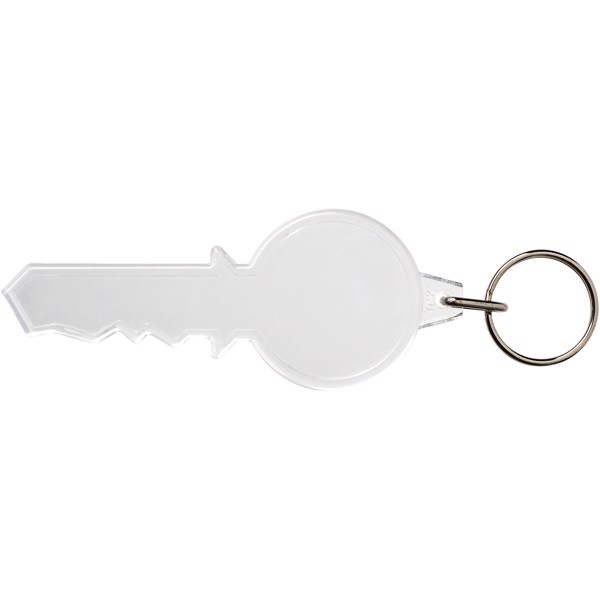 Combo key-shaped keychain