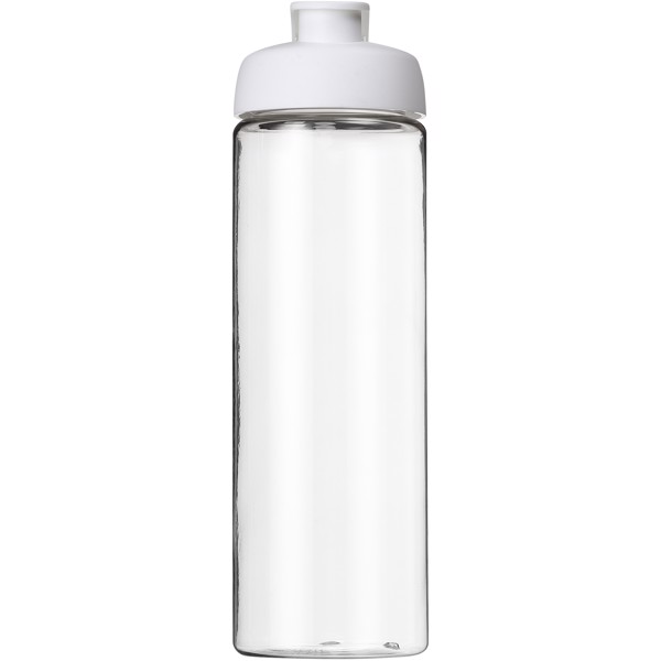 H2O Active® Vibe Bidón deportivo con tapa Flip de 850 ml - Transparente / Blanco