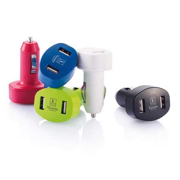 Double USB car charger