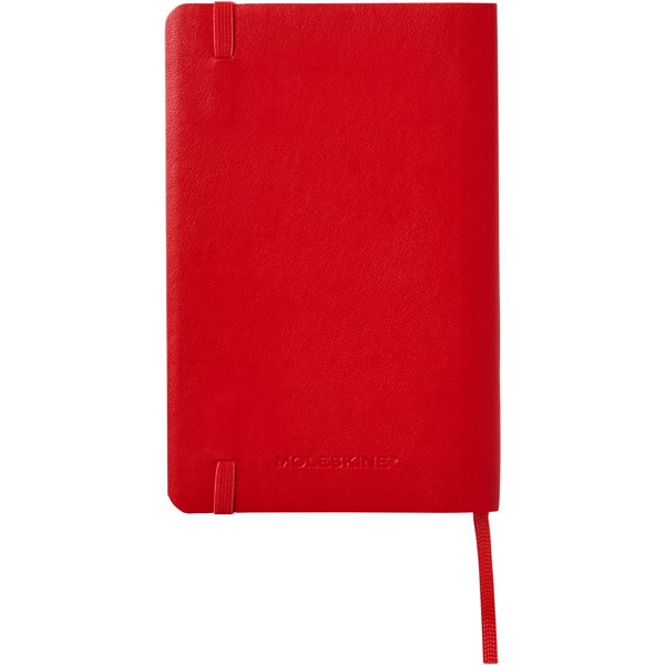 Classic PK soft cover notebook - plain - Scarlet red