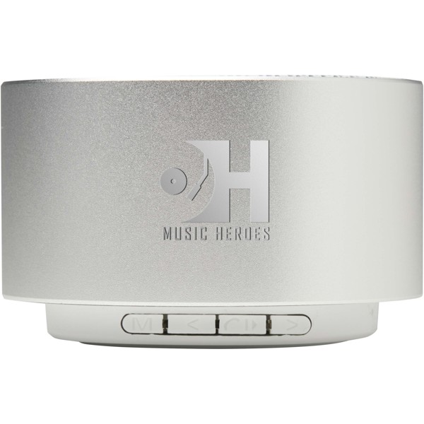 Ankaa 3W recycled aluminium wireless Bluetooth® speaker - Silver