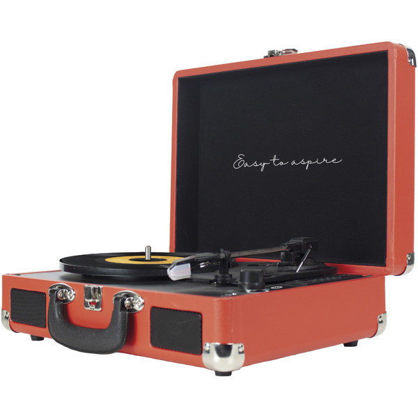 Prixton VC400 vinyl MP3 player - Red