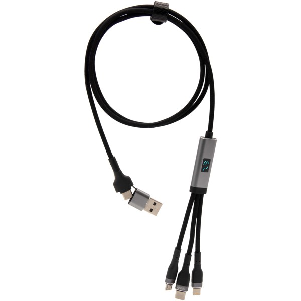 SCX.design C53 100W 5-in-1 rPET ultra fast charging cable