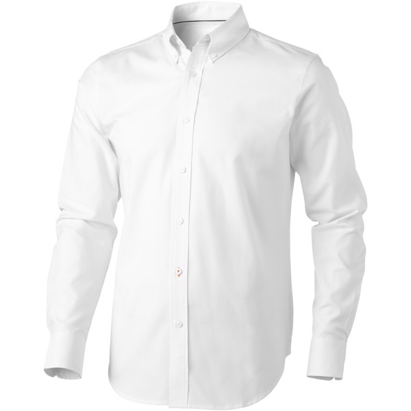 Vaillant long sleeve men's oxford shirt - White / XS