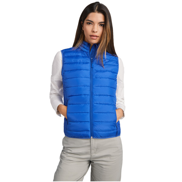 Oslo women's insulated bodywarmer - Garnet / roly-2XL