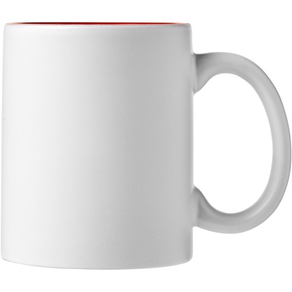 Taika 360 ml ceramic mug - Red