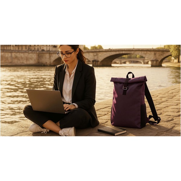 Citizen Green Vanguard recycled backpack - Grey