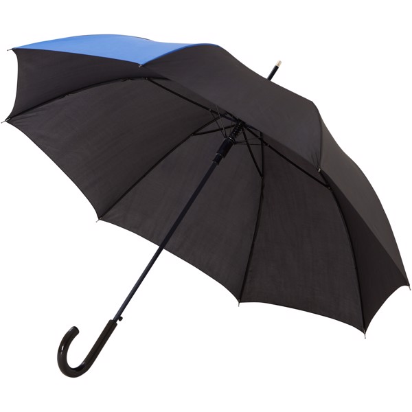 Lucy 23" auto open umbrella - Process blue / Solid black
