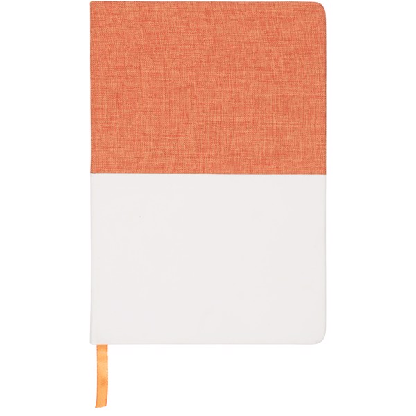 Two-tone A5 Canvas Notizbuch