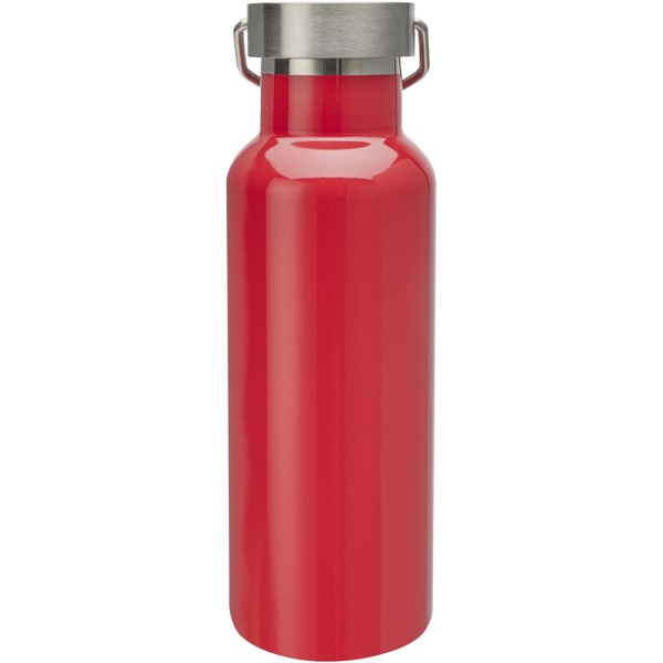 Thor 500 ml RCS certified recycled stainless steel water bottle - Red