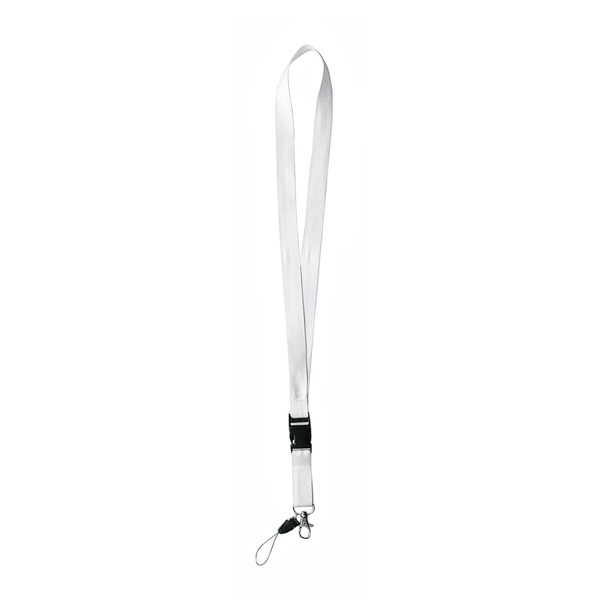 Lanyard Duble - White