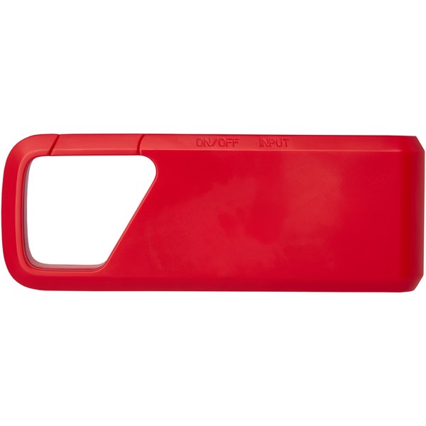 Bluetooth® reproduktor Clip-Clap 2 - Červená s efektem námrazy