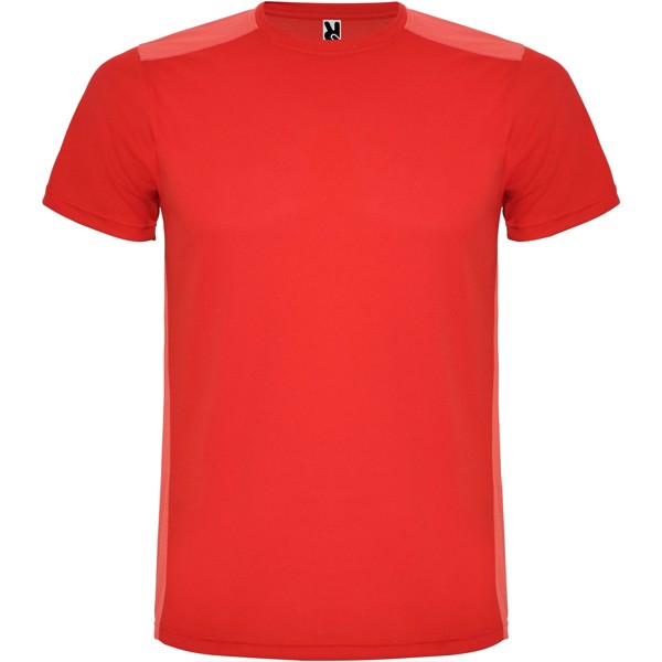 Detroit short sleeve kids sports t-shirt - Red / 4
