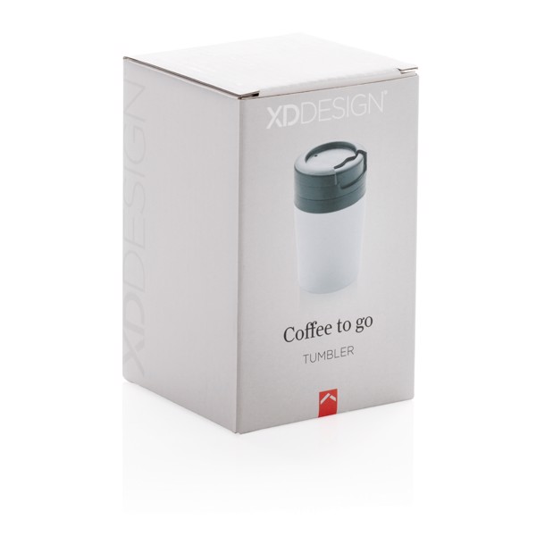 Coffee to go tumbler - White