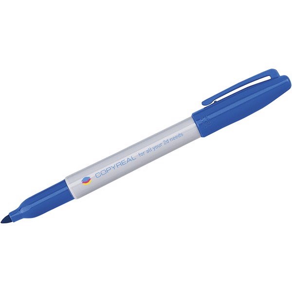 Sharpie® Fine Point marker - Blue / White