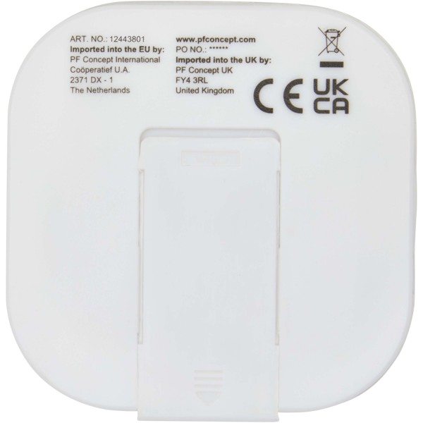 Baekdu wired Type-C headset with recycled plastic storage box - White