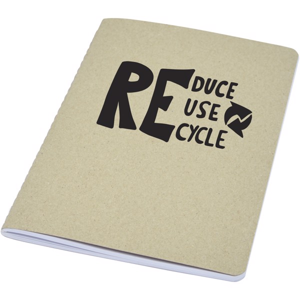 Gianna recycled cardboard notebook