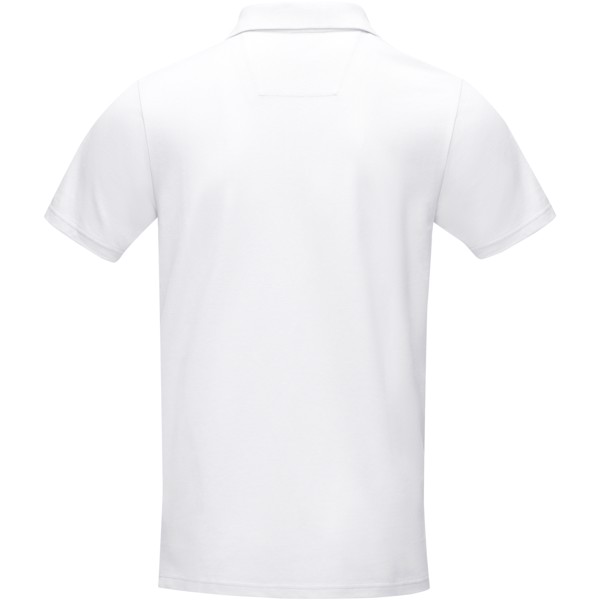 Graphite short sleeve men’s organic polo - White / XS