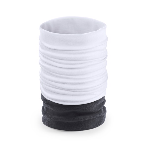 Neck Warmer Meifar - White / Grey