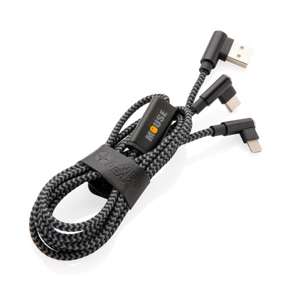 Swiss Peak Luxury 3-in-1 Cable