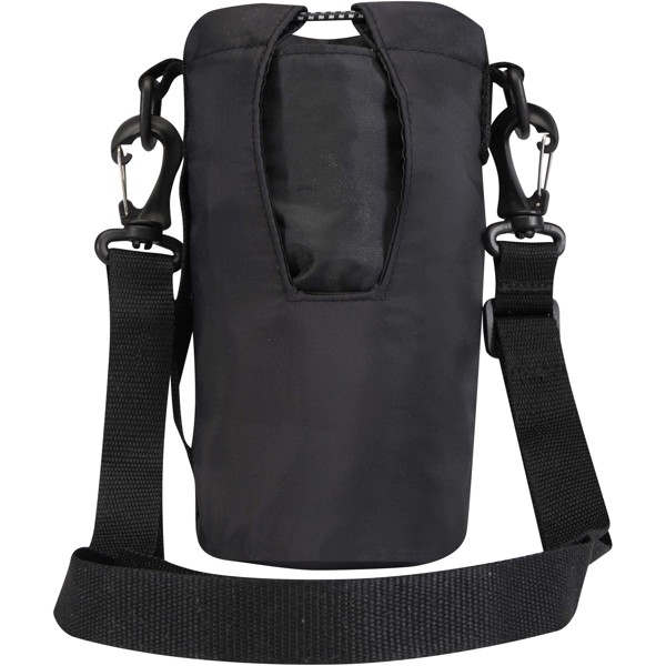 Trip Aware™ recycled travel bottle bag 2L - Black