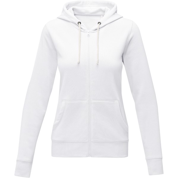 Theron women’s full zip hoodie - White / S