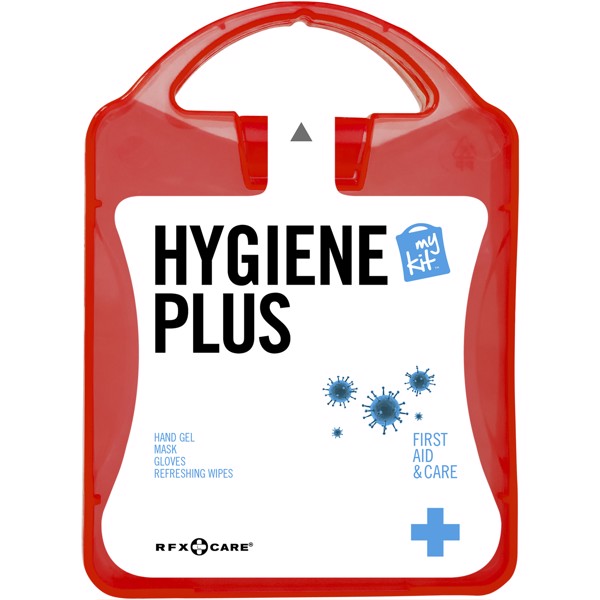 MyKit Hygiene plus sada - Červená s efektem námrazy