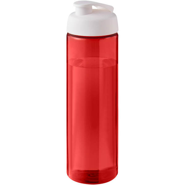 H2O Active® Eco Vibe 850 ml flip lid sport bottle - Red / White