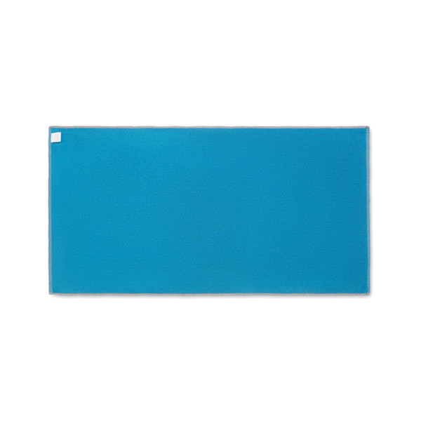SEAQUAL® towel 70x140cm Sand - Turquoise