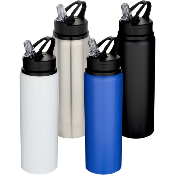 Fitz 800 ml RCS recycled single wall stainless steel water bottle - White