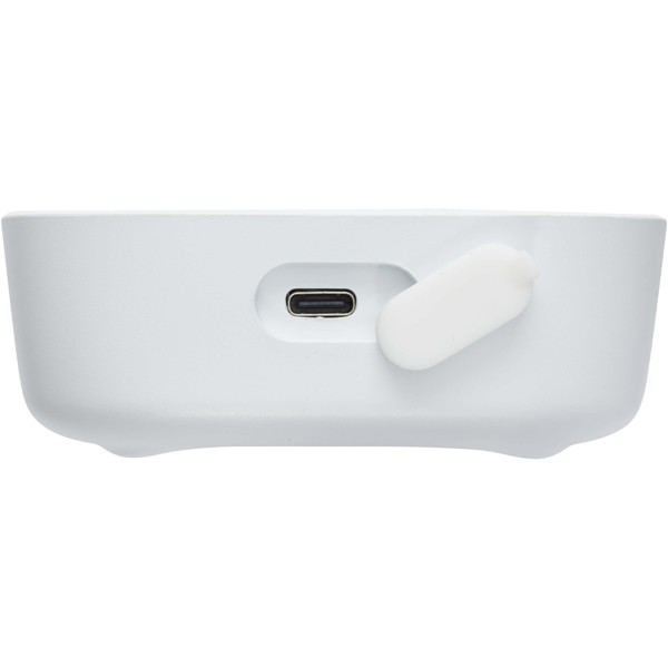 Stark 2.0 3W mini RCS recycled plastic Bluetooth® speaker - White