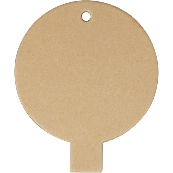 Round recycled paper USB 2.0 - Kraft Brown / 1GB