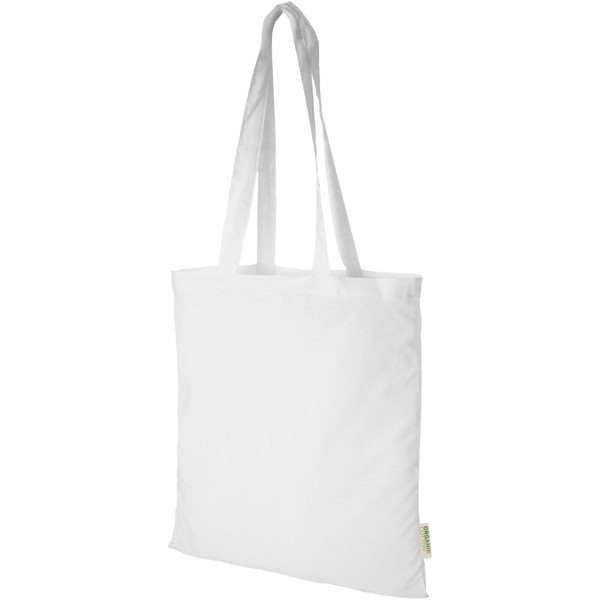 Odisha 140 g/m² OCS organic tote bag 7L - White